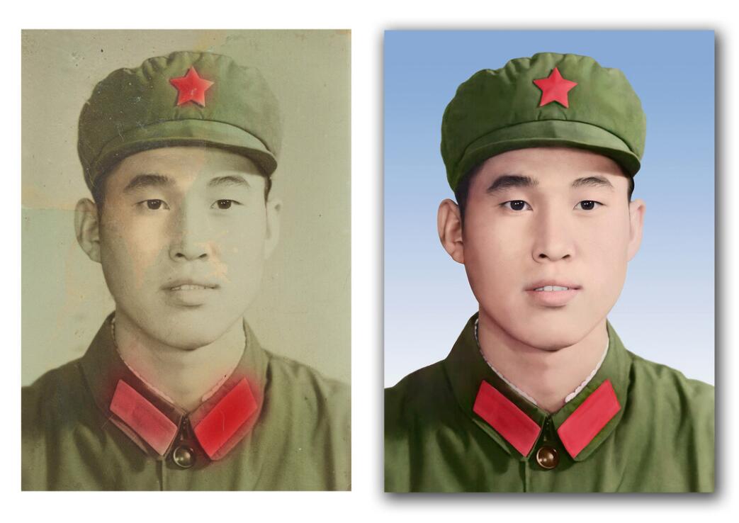 贡嘎破损照片修复-18